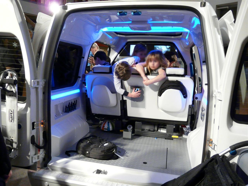 Illustration for article titled Ford Transit Connect Family One Concept: You Know... For Kids!